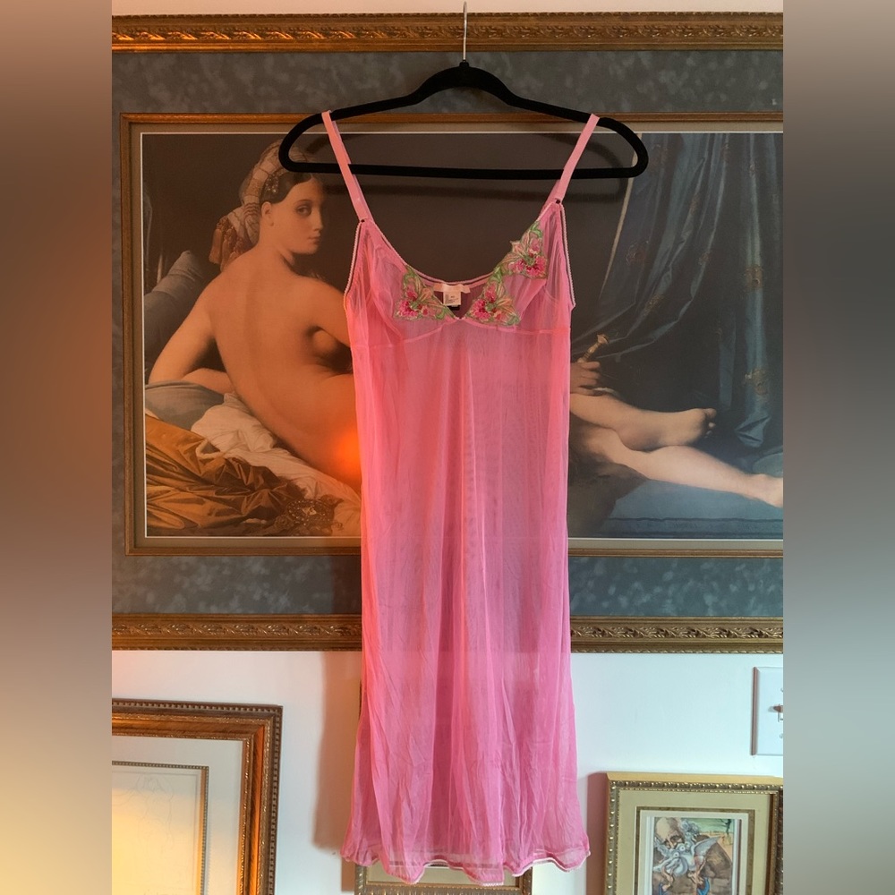 Roberto Cavalli Sheer Night Dress